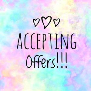 Accepting offers!